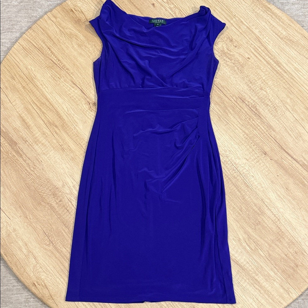 Ralph Lauren Cobalt Blue Mini Dress